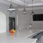 Peninsula Kitchens - white counter top