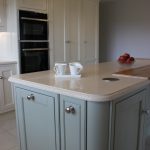 Peninsula Kitchens - White & grey kitchen