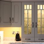 Peninsula Kitchens - Kitchen storage with integral lighting